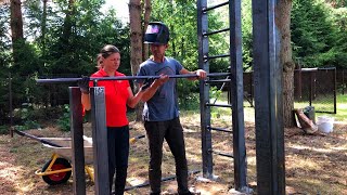 Building an outdoor training complex [upl. by Rossy]