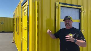 Forcible Entry Inc  Conex Box Training Center  Tour  Peoria Fire Dept [upl. by Hallette]