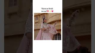 Kiara as bride in real looking beautiful 💗✨💗💖subscribe kiaraadvani 💗sidarthmalhotra virshorts [upl. by Niltac]