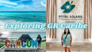 Cancun Vlog  Exploring GR Caribe All Inclusive Resort [upl. by Owain335]