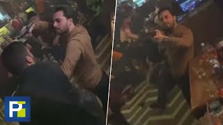 Imágenes del momento en que el sobrino de El Chapo protagoniza balacera en una discoteca [upl. by Varrian220]