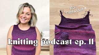 Finished Tolsta Knit EReader Cozy Hermiones Everyday Socks and more Knitting Podcast Ep 11 [upl. by Sandon253]