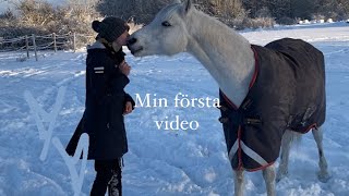 Min första stallvlogg✨💞 [upl. by Amairam]