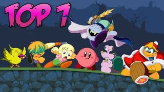 Top 7 Kirby Right Back Ya Characters in Bad Piggies [upl. by Ecinej]