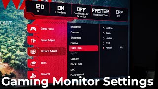 Gaming Monitor Settings [upl. by Niliak]