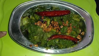 Lasooni Aloo Palak Recipe [upl. by Bible]