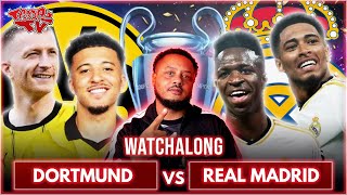 Dortmund 02 Real Madrid  Champions League Final  Watchalong WTroopz [upl. by Macnamara]