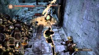 Dark Souls 2 Weapon Showcase Channelers Trident [upl. by Llerrat]