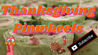 Thanksgiving Pinwheels  Mouth Watering Appetizer [upl. by Anifur]