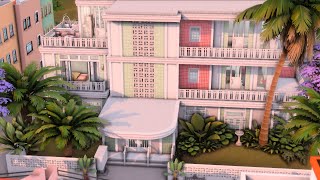 ⚡ Lovestruck Apartments  Sims 4 Speedbuild  No CC [upl. by Lal]