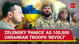 BiggestEver Revolt Hits Ukrainian Army 100000 Kyivs Servicemen Refuse To Fight [upl. by Mazurek68]