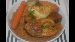 Benachin Thiebou Senegambia jollof rice [upl. by Adamik]