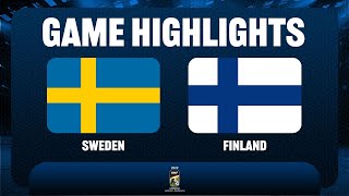 sweden vs finland  SF  2022 IIHF Ice Hockey U18 World Championship [upl. by Htebi]