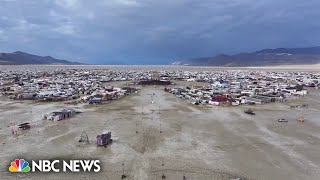 Tens of thousands trapped at Burning Man Festival [upl. by Jael]