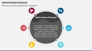 Water Borne Diseases Animated Presentation Slides [upl. by Ylen83]