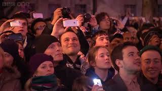 London Fireworks 2013 with Music and Sound Bites of 2012 Mix  New Year Live  BBC [upl. by Atilek]