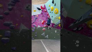 V4 at Movement Design climbingnation climbing rockclimbing boulderclimber climb [upl. by Amarette]