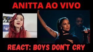 ANITTA estava AFINADA no Jimmy Fallon React Boys Dont Cry VOZ E PERFORMANCE anitta [upl. by Socem843]