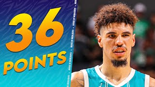 LaMelo Ball 36 PTS amp 6 AST vs Celtics 🔥 FULL Highlights [upl. by Teressa]