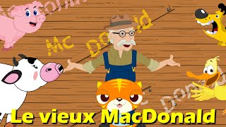 Dans la ferme de Mathurin  Old MacDonald in French [upl. by Yekcir525]