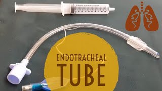 Endotracheal Tube  Parts  Ward Procedure  Nikita Pahwa [upl. by Sirron]