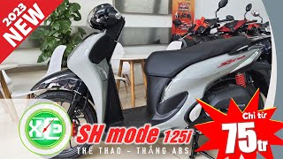 XE amp XE  Review và báo giá SH Mode 125i ABS 2023  Thể thao  Xám đen  Xám xi măng [upl. by Sherl848]