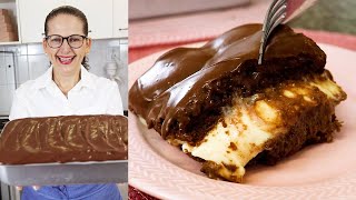 BOLO DE CHOCOLATE COM LEITE NINHO DE LIQUIDIFICADOR FOFINHO FÁCIL DERRETE NA BOCAIsamara Amâncio [upl. by Rosemare192]