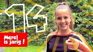 MEREL IS JARIG 14 JAAR EN 14 CADEAUTJES  De Nagelkerkjes 176 [upl. by Araid]