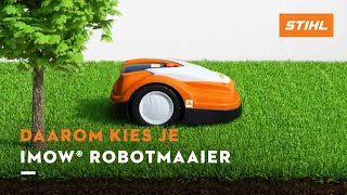 Welke voordelen biedt een STIHL iMOW® robotmaaier [upl. by Ennovihc]