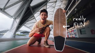 30 year old trying a SURFSKATE for the first time [upl. by Faye]