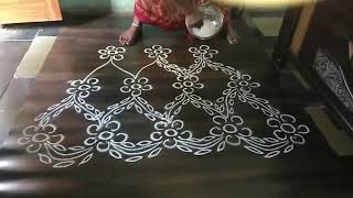 Simple amp Easy Ratham Rangoli 2020  Sankranti Ratham Muggulu [upl. by Cob81]