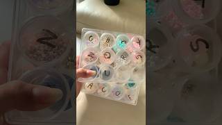 organising my beads 💗💗organising asmr bracelet [upl. by Domineca312]