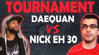 DAEQUAN VS NICK EH 30 TOURNAMENT  HIGH KILL FUNNY GAME  WON 1ST PLACE Fortnite Battle Royale [upl. by Amadis]