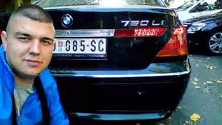 BMW 760 Li V12 AMAZING EXHAUST SOUND [upl. by Yadsendew]