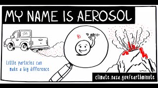 NASAs Earth Minute My Name is Aerosol [upl. by Goggin]