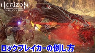 ロックブレイカー（サイドクエスト「埋め合わせ」のボス）の倒し方【Horizon Forbidden West】4 [upl. by Ecadnak]