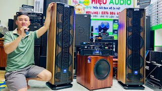 Trọn Bộ Karaoke ETC 192 triệu Nhập Khẩu  Loa Cây 4 Bass 25 Sang Trọng  Sub 30  Dàn Hát Cao Cấp [upl. by Anneyehc533]