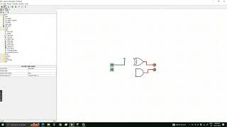 How to make a half adder in Logisim [upl. by Eam]