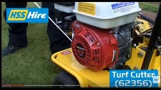 Turf cutter demonstration  HSS Hire [upl. by Dalpe323]