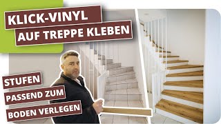 Treppe renovieren mit Vinyl Treppenkanten [upl. by Iaria]