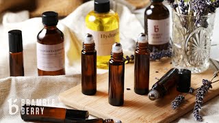 How to Blend Essential Oils  Make Aromatherapy Body Oil  Tips from an Expert  Bramble Berry [upl. by Nedyah]