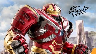 Hot Toys HulkBuster 20 Review [upl. by Alikam106]