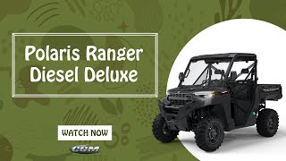 Polaris Ranger Diesel Deluxe ATVUTV Fully Road Legal [upl. by Hareenum]