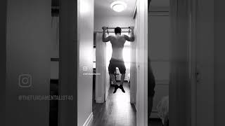 How to sculpt your Back  Pull ups  calisthenics workoutmotivation calisthenicsbeginner [upl. by Noevad]