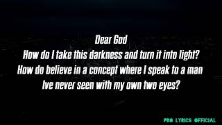 DaxDear God lyrics video [upl. by Chivers155]