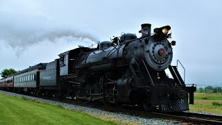 Strasburg Rail Road 90  An Overcast Day in Paradise [upl. by Aramat]