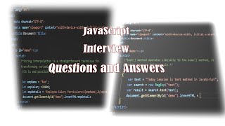 Top JavaScript Interview Questions amp Answers 2024  Part2 [upl. by London]