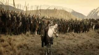 Carga de los Rohirrim en los campos de Pelennor  Español castellano [upl. by Enej]