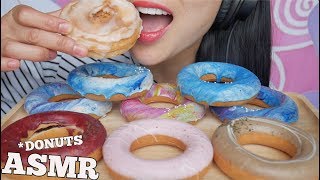 ASMR GALAXY DONUTS EATING SOUNDS  SASASMR  HUBBY [upl. by Khano]