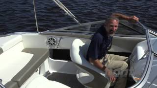 2014 Cruisers Sport Series 208 Bowrider Boat Review  Performance Test [upl. by Marice]